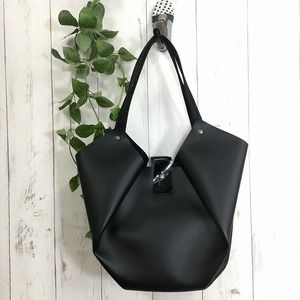 Nada Small Tote Shoulder Bag Black